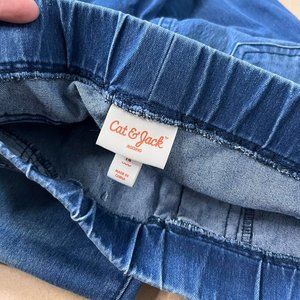 Cat & Jack Girls14 Elastic-Waist Skinny Jeggings